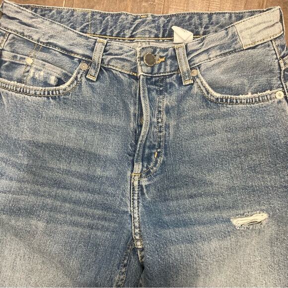 &Denim Boyfriend Low Waist Jeans Size 0 - Picture 3 of 7